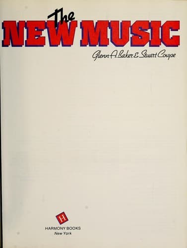 Tapa de The new music