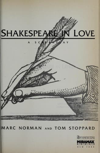 Tapa de Shakespeare in love