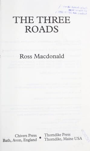 Tapa de The three roads