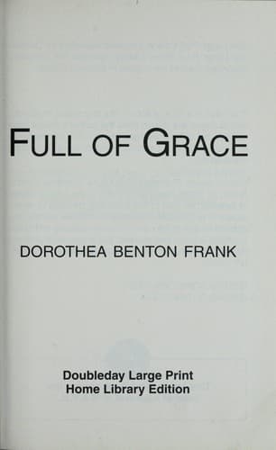 Tapa de Full of grace