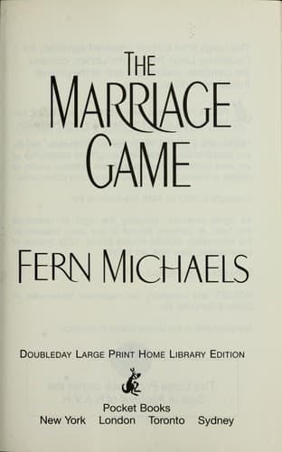 Tapa de The marriage game