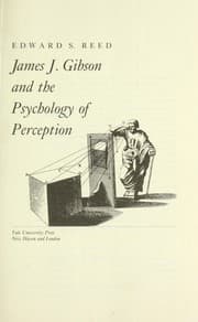 Tapa de James J. Gibson and the psychology of perception