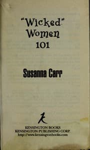 Tapa de "Wicked" women 101