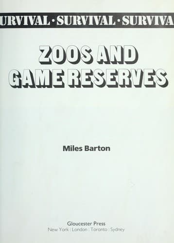 Tapa de Zoos and game reserves