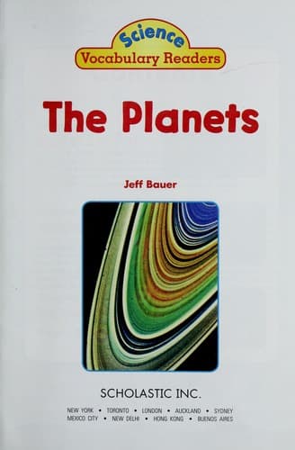 Tapa de The planets