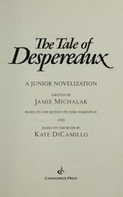 Tapa de The tale of Despereaux