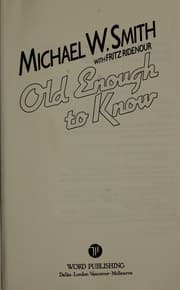 Tapa de Old enough to know
