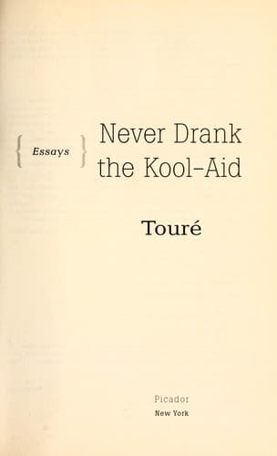 Tapa de Never drank the kool-aid : essays