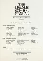 Tapa de The home school manual