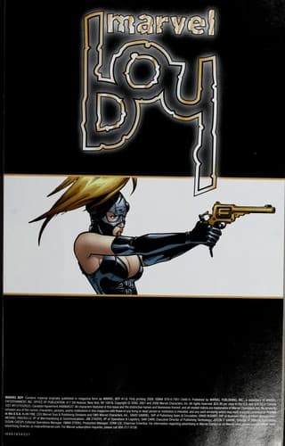 Tapa de Marvel Boy