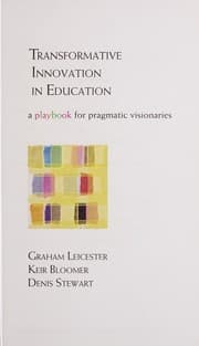 Tapa de Transformative innovation in education