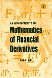 Tapa de An introduction to the mathematics of financial derivatives