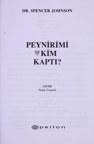 Tapa de Peynirimi kim kaptı?