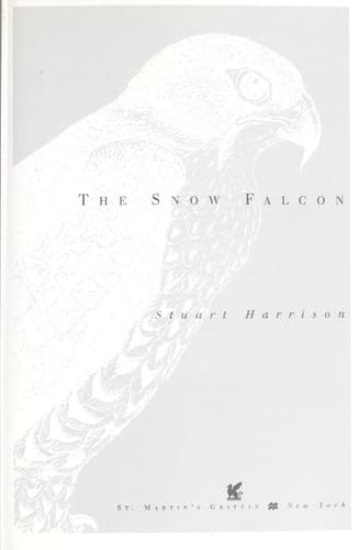 Tapa de The snow falcon