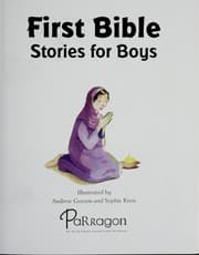 Tapa de First Bible Stories for Boys