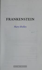 Tapa de Frankenstein by Mary Shelley