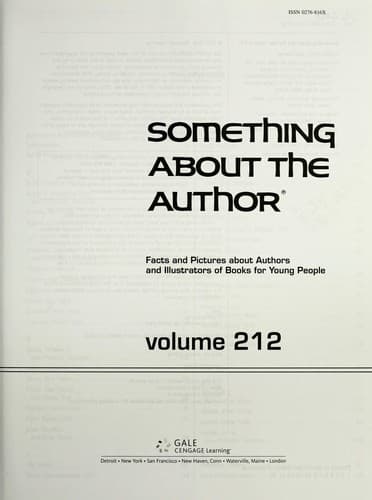 Tapa de Something about the author