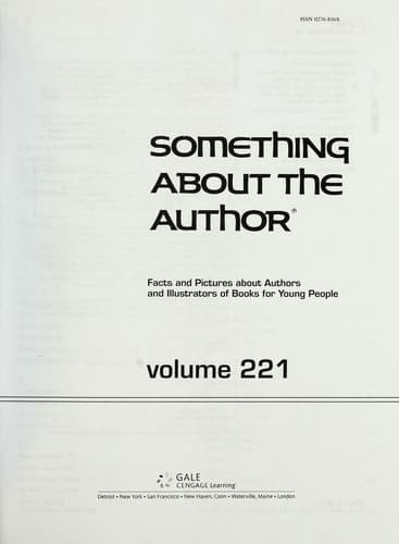 Tapa de Something about the author