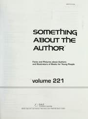 Tapa de Something about the author