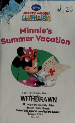 Tapa de Minnie's summer vacation