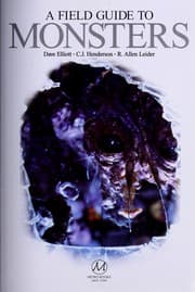 Tapa de A field guide to monsters