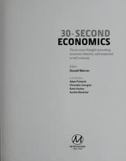 Tapa de 30-second economics