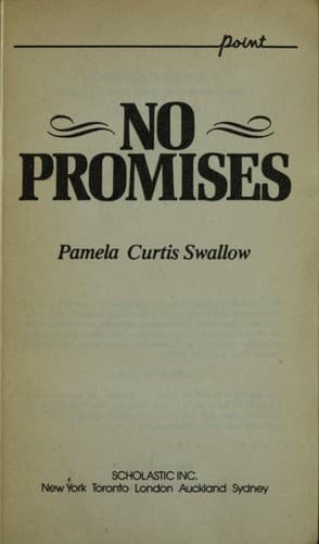 Tapa de No promises