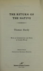 Tapa de The return of the native