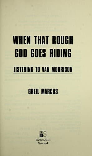 Tapa de When that rough god goes riding