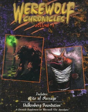 Tapa de Werewolf Chronicles, vol. 1