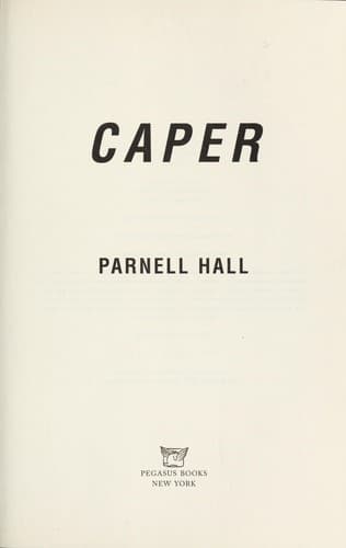 Tapa de Caper