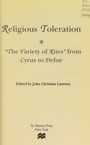 Tapa de Religious toleration