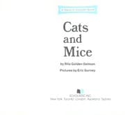 Tapa de Cats and mice (A read-it-yourself book)