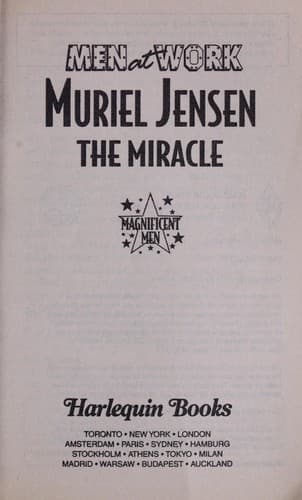 Tapa de The Miracle (Men at Work #36)