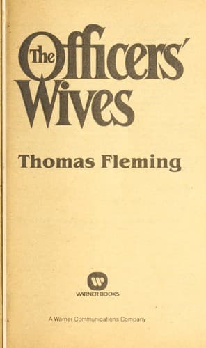 Tapa de The officers' wives