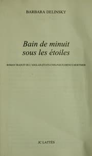 Tapa de Bain de minuit sous les e toiles