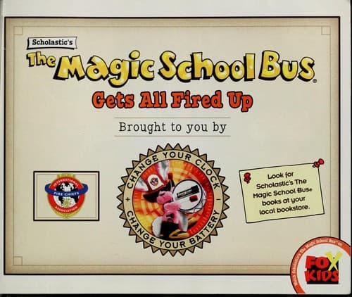 Tapa de The Magic School Bus Gets All Fired Up