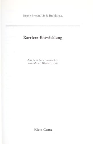 Tapa de Karriere-Entwicklung