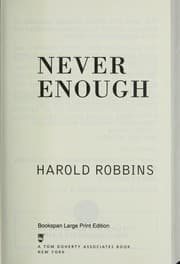 Tapa de Never enough