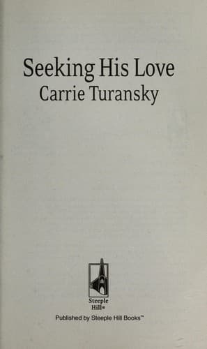 Tapa de Seeking his love