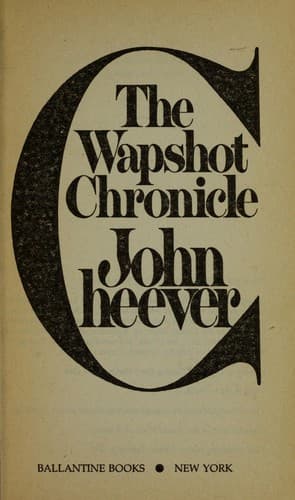 Tapa de The Wapshot Chronicle