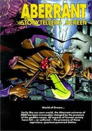 Tapa de Aberrant Storytellers Screen (Quad-Fold Screen + Book, Aberrant Roleplaying, WW8501)