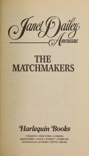 Tapa de The matchmakers