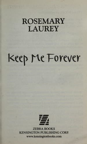 Tapa de Keep me forever