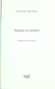 Tapa de Francia en declive