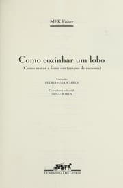 Tapa de Como cozinhar um lobo