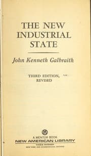 Tapa de The new industrial state