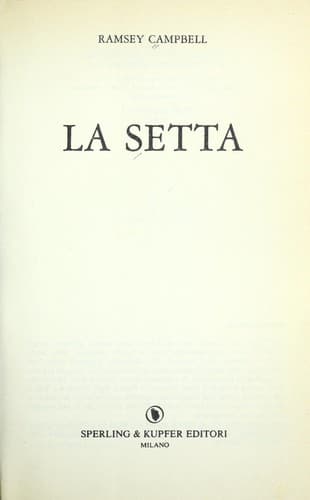 Tapa de La setta