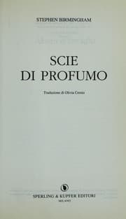 Tapa de Scie di profumo