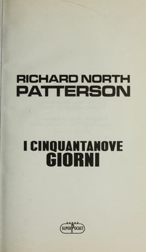 Tapa de I cinquantanove giorni